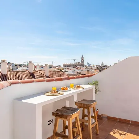Casa La Terraza With Big Rooftop Terrace Apartment